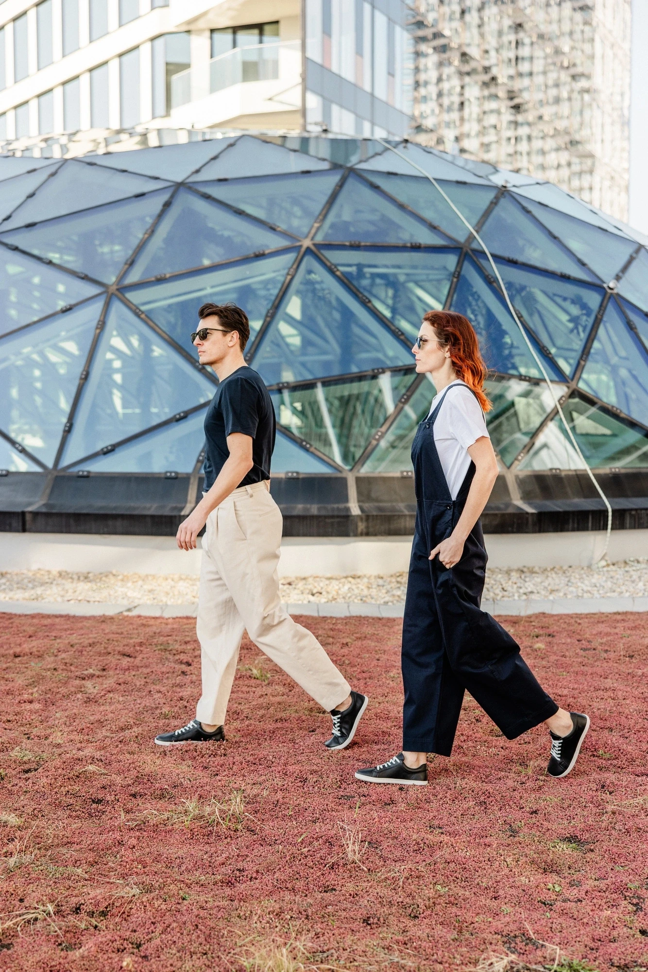 Босоногие кроссовки Shapen FEELIN Uni — чёрный и белый, фото 9