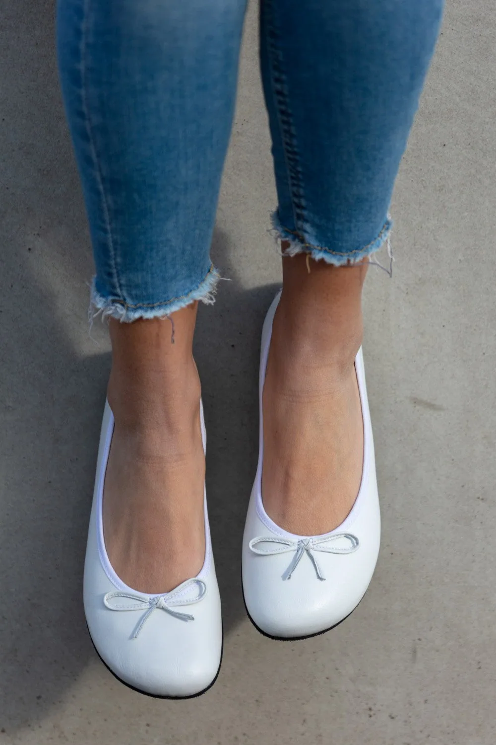 Женские балетки ZAQQ LOOQ White, фото 10