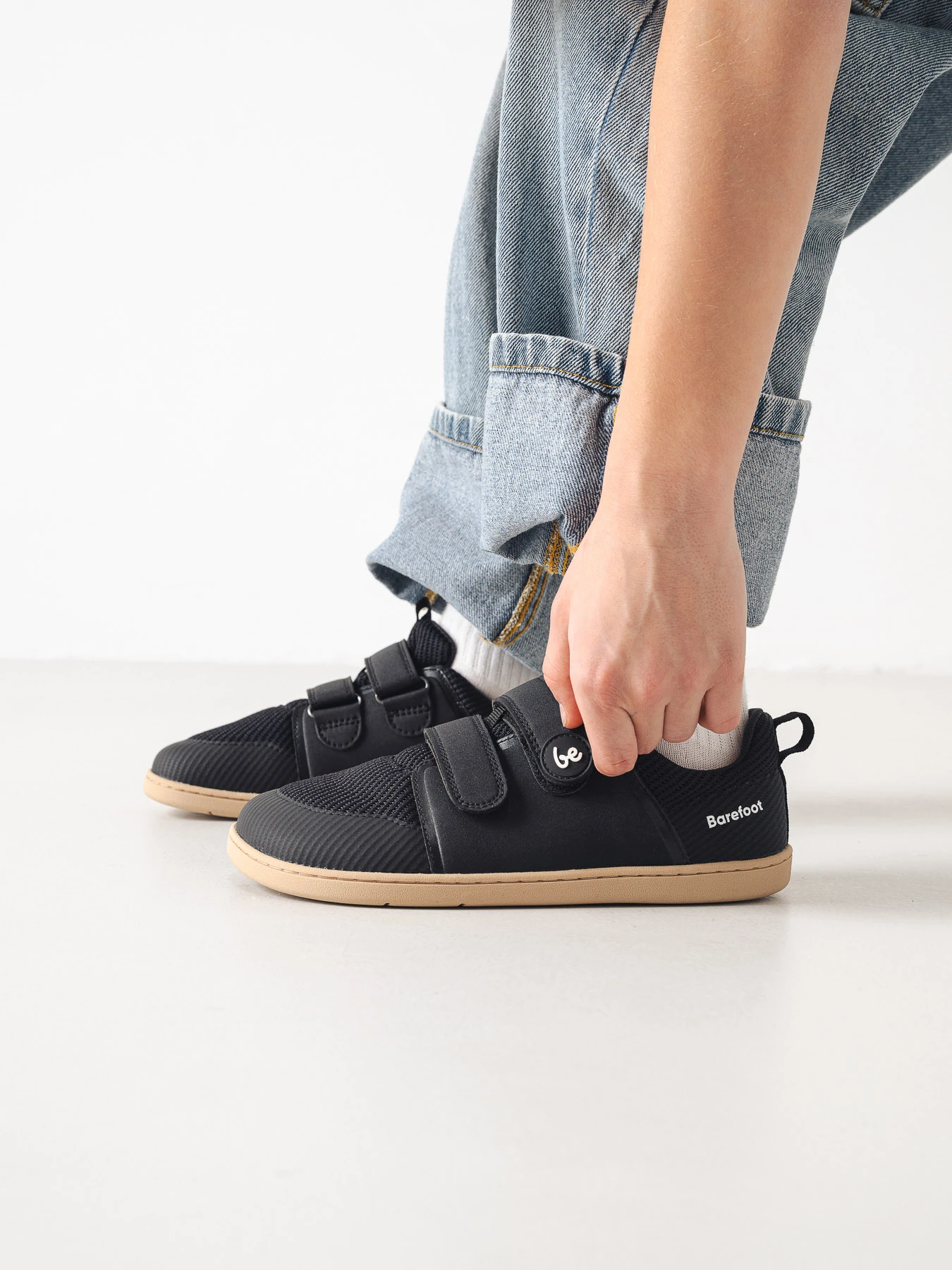 Детские босоногие кроссовки Be Lenka Bounty Junior - чёрный, фото 8
