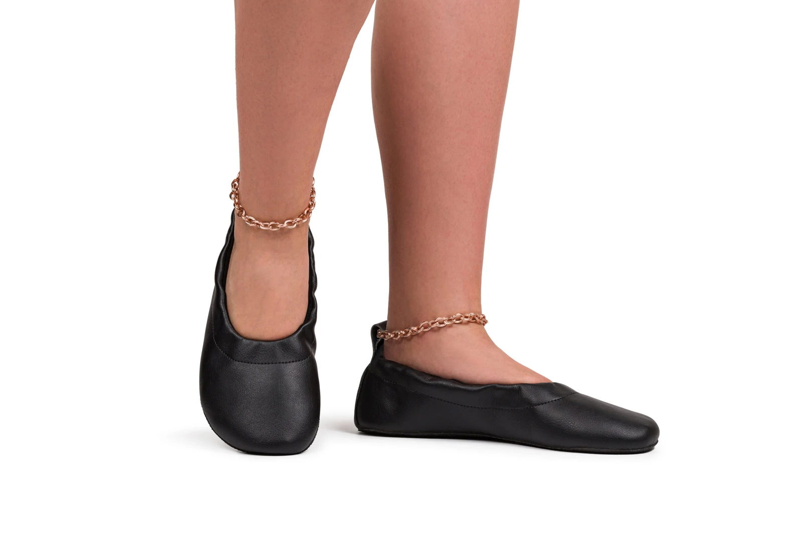 Балетки Ahinsa Chic Barefoot — чёрный, фото 16