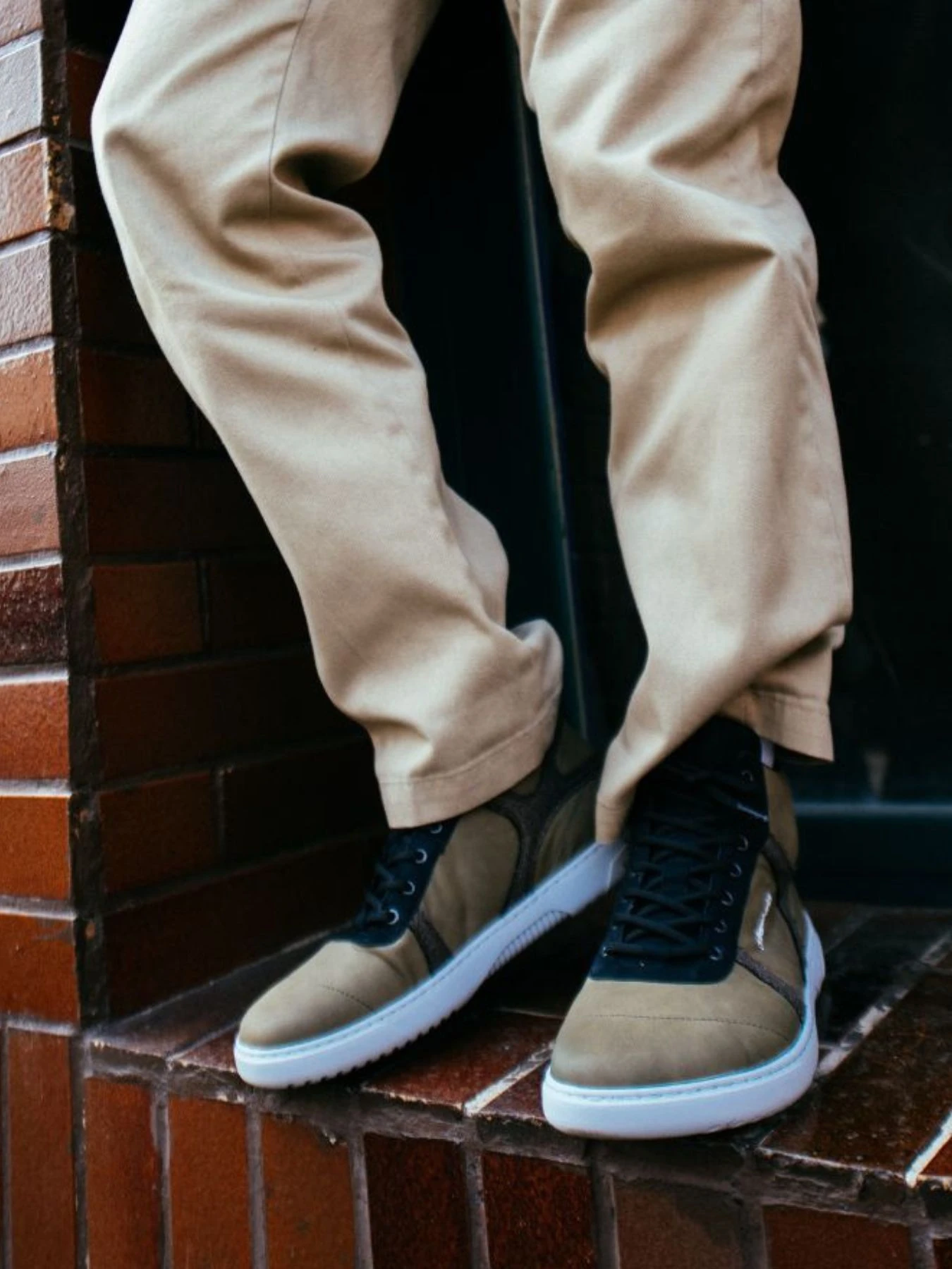 Босоногие кроссовки Barebarics Hifly - тёмно-зелёный и серый, фото 4